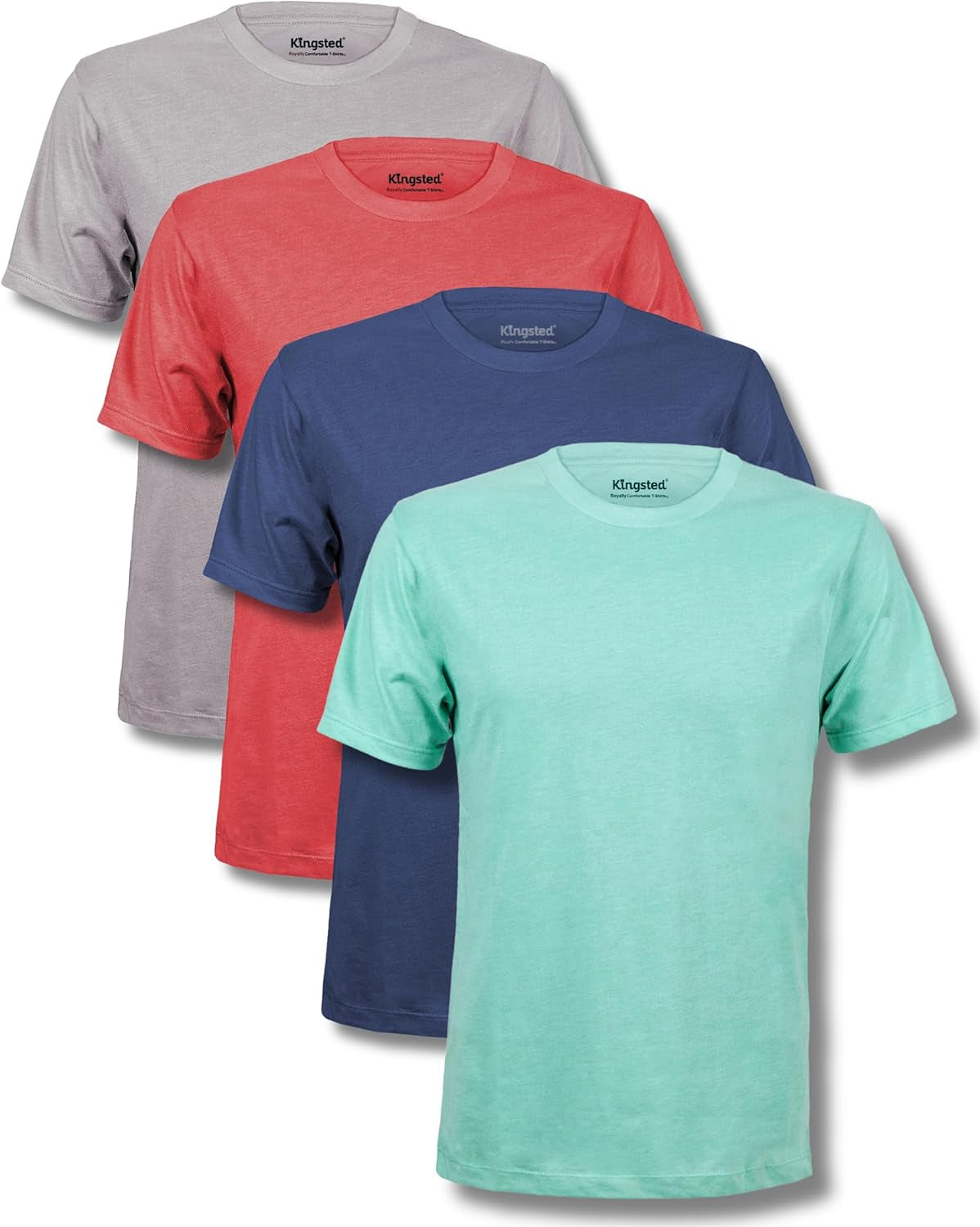 Mens T-Shirts - Super Soft & Comfy Cotton Blend Classic Fit Shirts